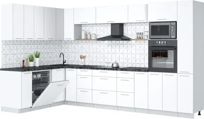 

Кухонный гарнитур, Мила Лайт 1.896х3.48