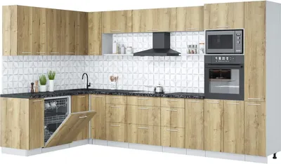 

Кухонный гарнитур, Мила Лайт 1.896х3.48