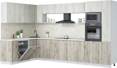 

Кухонный гарнитур, Мила Лайт 1.896х3.48