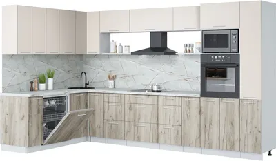 

Кухонный гарнитур, Мила Лайт 1.896х3.48