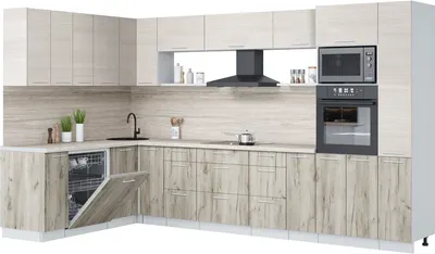 

Кухонный гарнитур, Мила Лайт 1.896х3.48