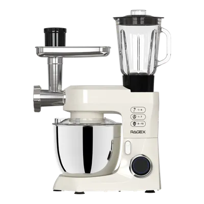 Кухонный комбайн RAGEX R119-111 (пломбирно-бежевый) - 