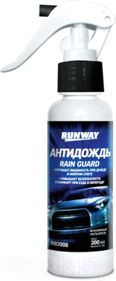 Изображение товара Очиститель стекол RUNWAY RW2008 (200мл)
