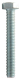 Болт ЕКТ М6x120 DIN933 прочность 8.8 / 21243 (100шт, цинк) - 