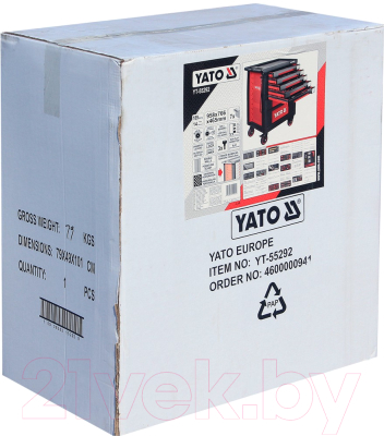 Тележка инструментальная Yato YT-55292
