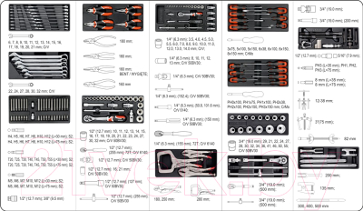 Тележка инструментальная Yato YT-55293