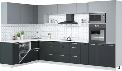 

Кухонный гарнитур, Мила Лайт 1.896х3.48