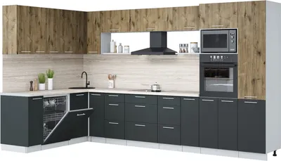 

Кухонный гарнитур, Мила Лайт 1.896х3.58