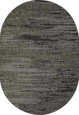 

Циновка, Kair S143-OVAL-BLACK-GRAY