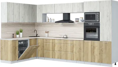 

Кухонный гарнитур, Мила Лайт 1.896х3.58