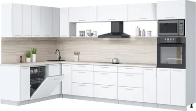 

Кухонный гарнитур, Мила Лайт 1.896х3.58-2