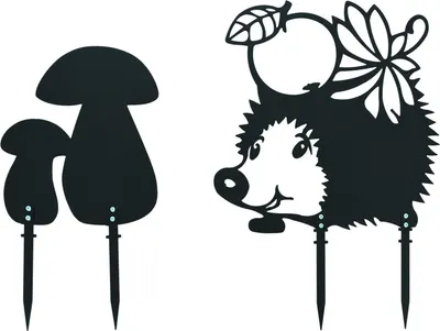 Набор фигурок для сада GALA Ежик на поляне FS004-BY - 