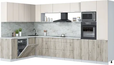 

Кухонный гарнитур, Мила Лайт 1.896х3.58