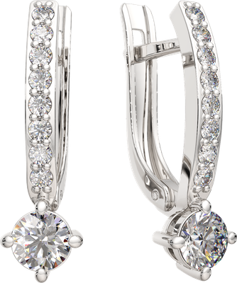 Серьги из серебра ZORKA 03101579.ZZ