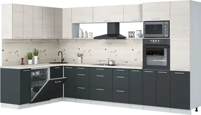 

Кухонный гарнитур, Мила Лайт 1.896х3.58