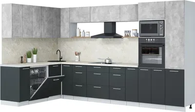 

Кухонный гарнитур, Мила Лайт 1.896х3.58