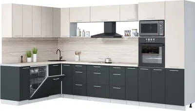 

Кухонный гарнитур, Мила Лайт 1.896х3.58