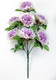 Искусственный букет KlrBy Пионы с добавками / БС050мол-сирень - 