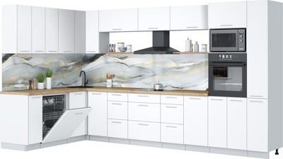 

Кухонный гарнитур, Мила Лайт 1.896х3.68