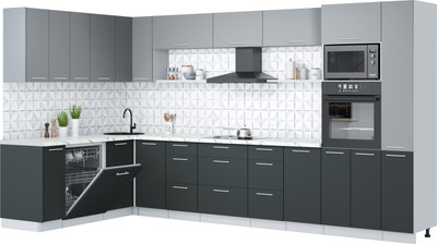 

Кухонный гарнитур, Мила Лайт 1.896х3.68