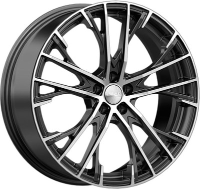 

Литой диск, Ларго 19x7.5" 5x114.3мм DIA 67.1мм ET 40мм Алмаз бархат