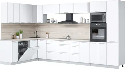 

Кухонный гарнитур, Мила Лайт 1.896х3.78