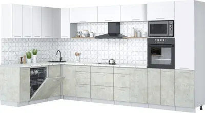 

Кухонный гарнитур, Мила Лайт 1.896х3.78