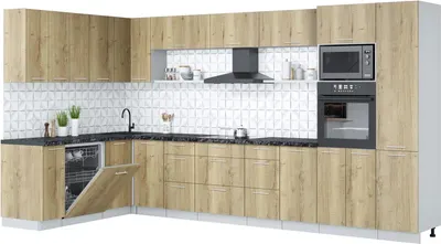 

Кухонный гарнитур, Мила Лайт 1.896х3.78