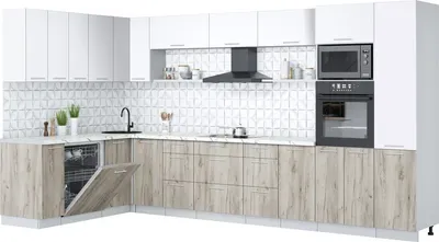 

Кухонный гарнитур, Мила Лайт 1.896х3.78