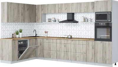 

Кухонный гарнитур, Мила Лайт 1.896х3.58-2