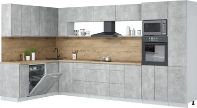 

Кухонный гарнитур, Мила Лайт 1.896х3.78