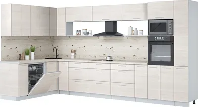 

Кухонный гарнитур, Мила Лайт 1.896х3.88