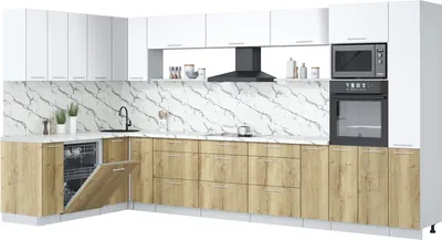 

Кухонный гарнитур, Мила Лайт 1.896х3.88