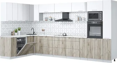 

Кухонный гарнитур, Мила Лайт 1.896х3.88