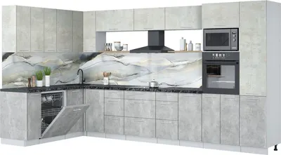 

Кухонный гарнитур, Мила Лайт 1.896х3.78