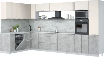 

Кухонный гарнитур, Мила Лайт 1.896х3.78