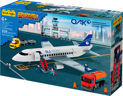 

Конструктор, SJ-100 в аэропорту / AB-1312