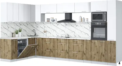 

Кухонный гарнитур, Мила Лайт 1.896х3.88