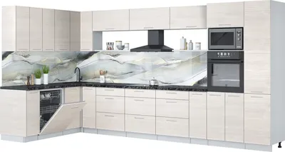 

Кухонный гарнитур, Мила Лайт 1.896х3.98