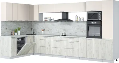 

Кухонный гарнитур, Мила Лайт 1.896х3.98