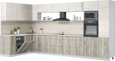 

Кухонный гарнитур, Мила Лайт 1.896х3.98