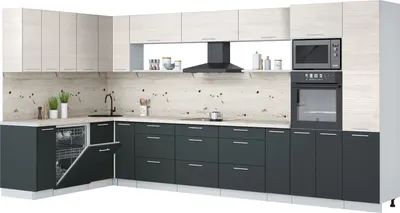 

Кухонный гарнитур, Мила Лайт 1.896х3.98