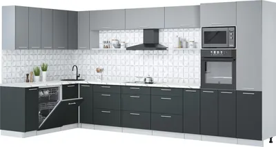 

Кухонный гарнитур, Мила Лайт 1.896х3.98