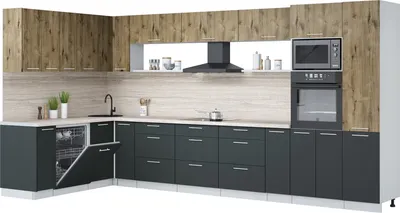 

Кухонный гарнитур, Мила Лайт 1.896х3.98