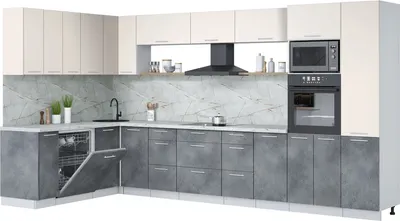 

Кухонный гарнитур, Мила Лайт 1.896х3.78