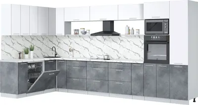 

Кухонный гарнитур, Мила Лайт 1.896х3.98