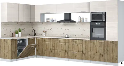 

Кухонный гарнитур, Мила Лайт 1.896х3.98