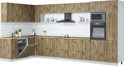 

Кухонный гарнитур, Мила Лайт 1.896х3.98