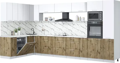 

Кухонный гарнитур, Мила Лайт 1.896х3.98