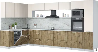 

Кухонный гарнитур, Мила Лайт 1.896х3.98